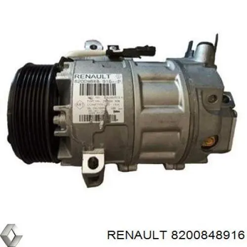 8200848916 Renault (RVI) Sprężarka klimatyzacji