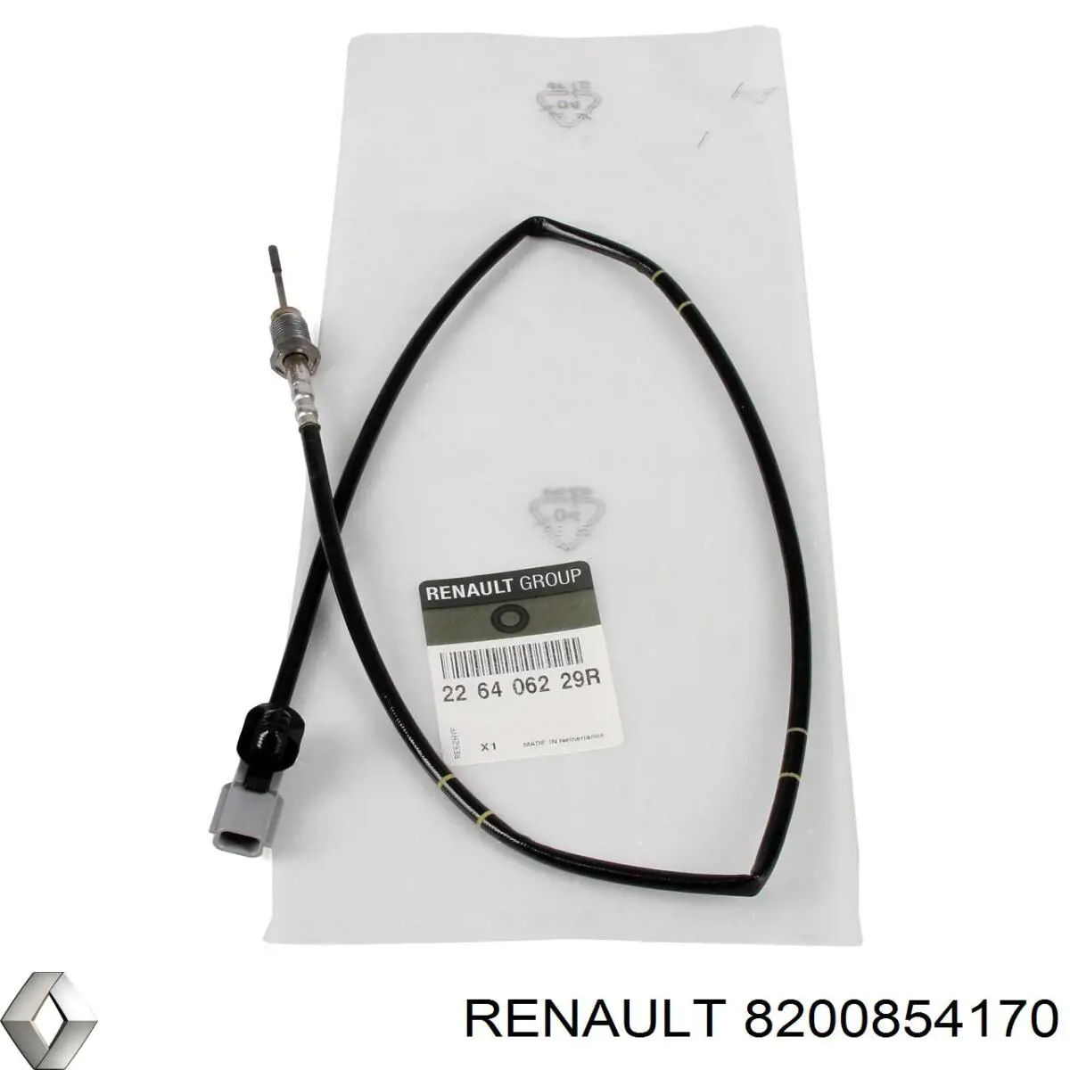 8200854170 Renault (RVI) Czujnik temperatury spalin, filtra cząstek stałych