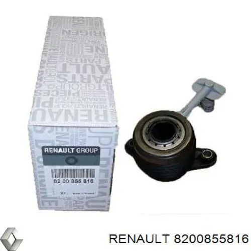 8200855816 Renault (RVI) Cylinder roboczy sprzęgła (wysprzęglik) w komplecie z łożyskiem wyciskowym