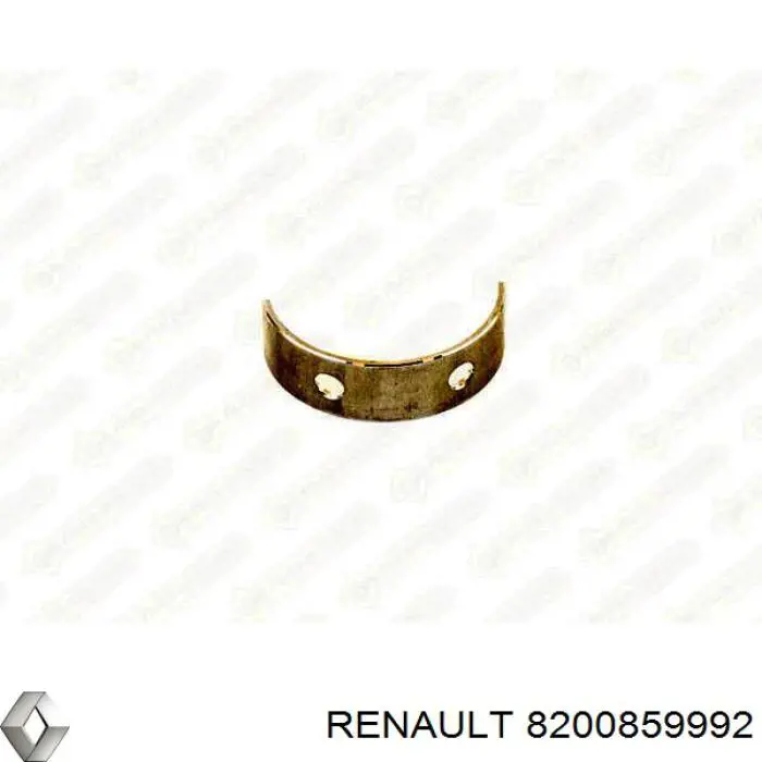 Panewki główne wału korbowego, zestaw, standardowe (STD) Renault (RVI) 8200859992 cena, od 21,90 USD