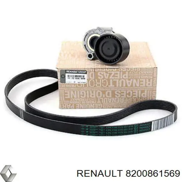 8200861569 Renault (RVI) Napinacz paska napędowego