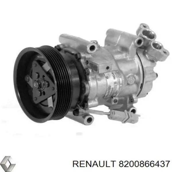 8200866437 Renault (RVI) sprężarka klimatyzacji