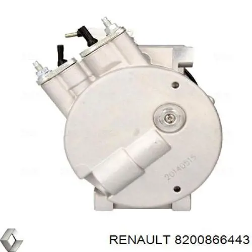 8200866443 Renault (RVI) Sprężarka klimatyzacji