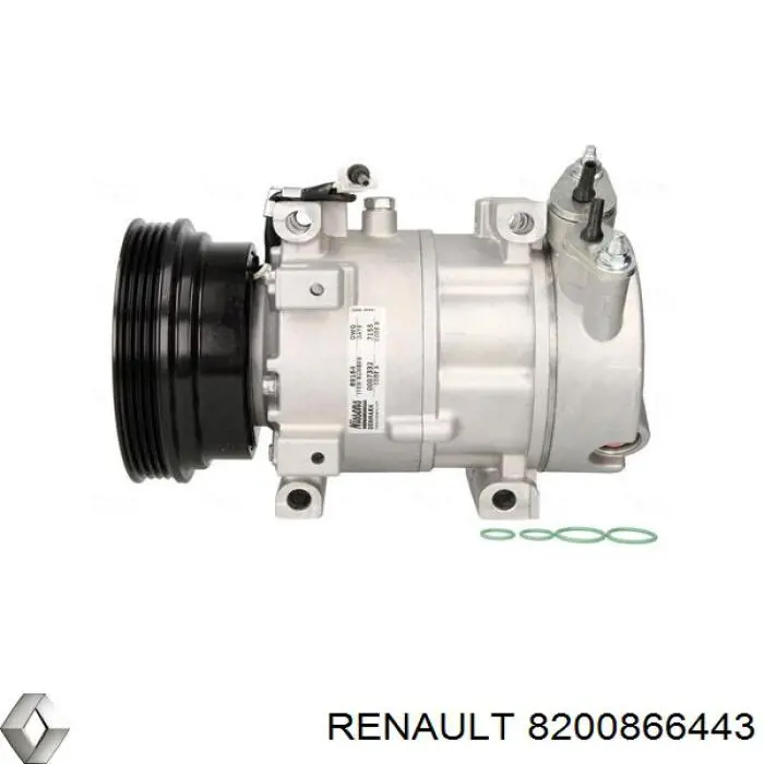 Sprężarka klimatyzacji 8200866443 Renault (RVI)