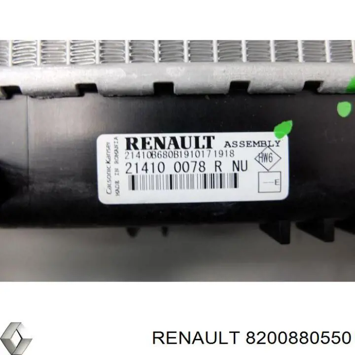 Chłodnica silnika Renault (RVI) 8200880550 cena, od 124,50 USD