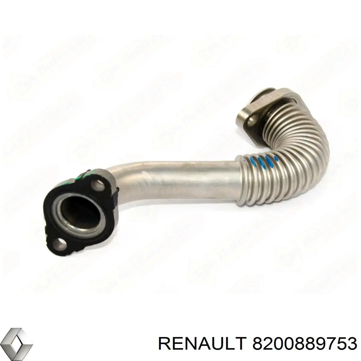Wąż (przewód) chłodnicy EGR, powrót Renault (RVI) 8200889753 cena, od 88,53 USD