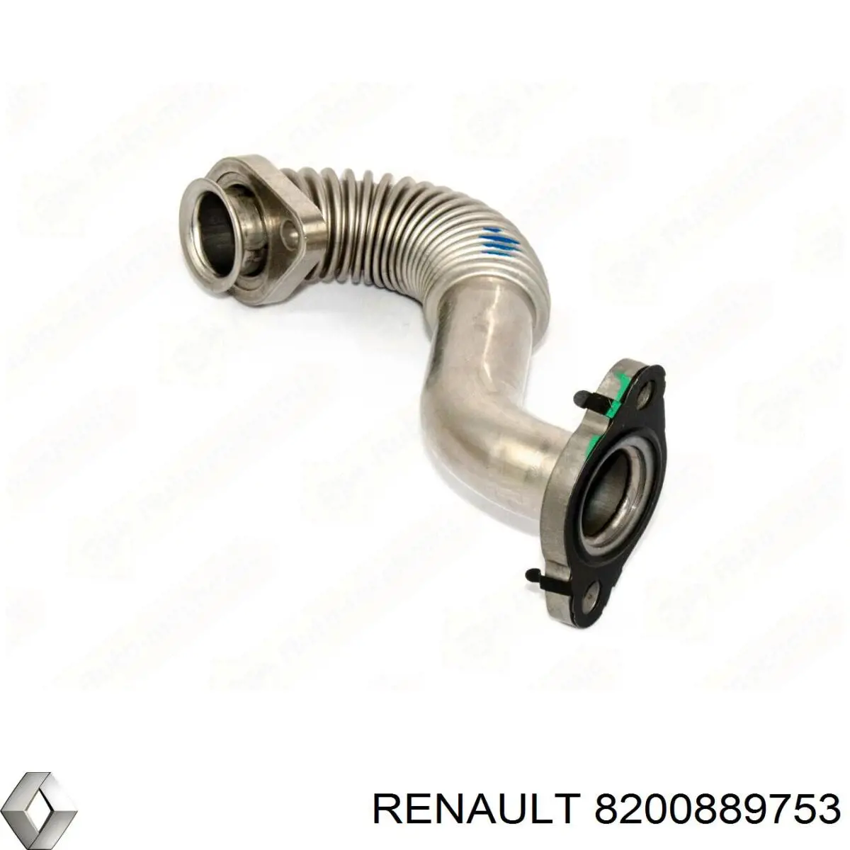 Do koszyka 8200889753 Renault (RVI) Wąż (przewód) chłodnicy EGR, powrót