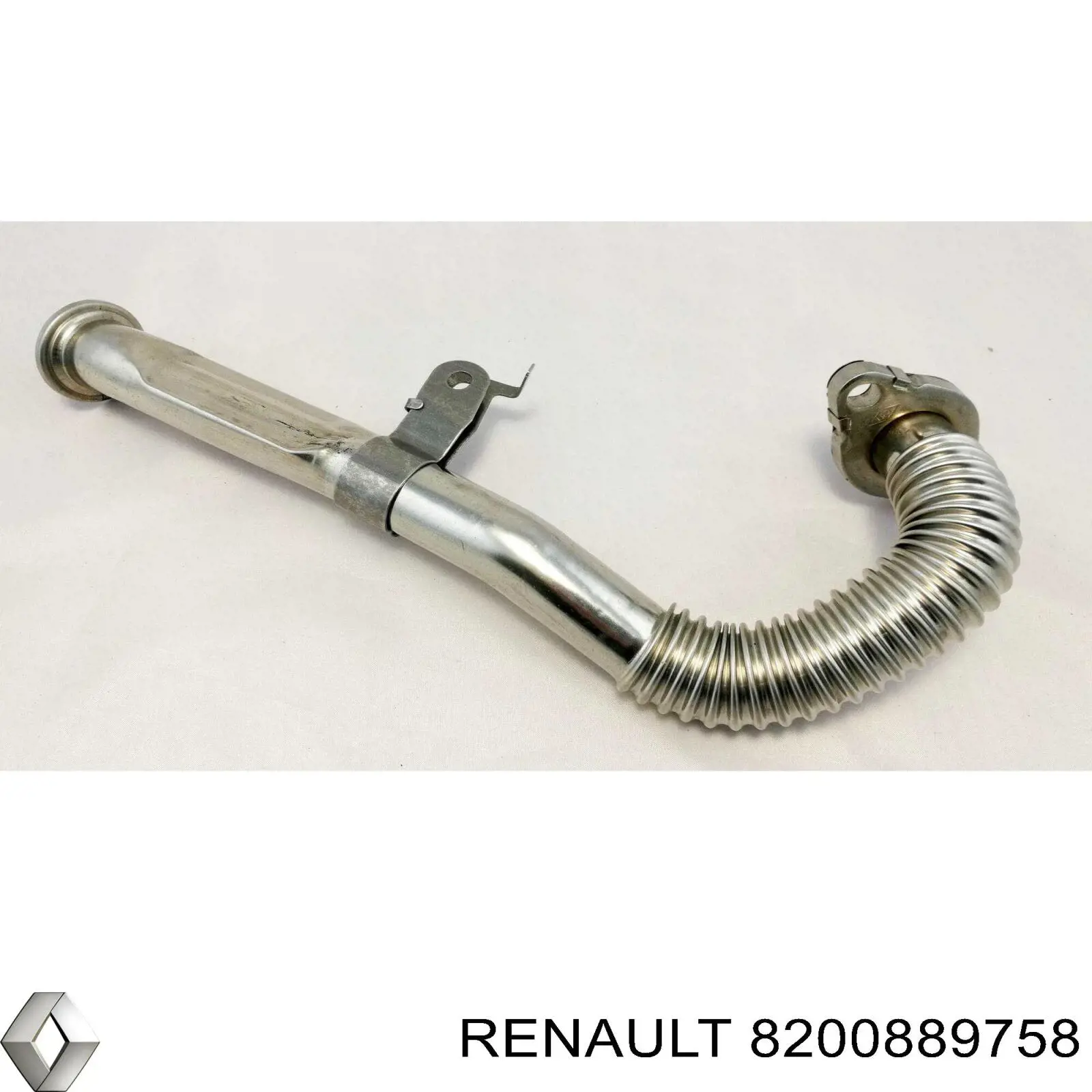 Do koszyka 8200889758 Renault (RVI) Wąż (przewód) chłodnicy EGR, doprowadzenie