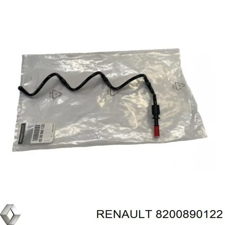 Rurka paliwa, zwrotna od wtryskiwaczy Renault (RVI) 8200890122