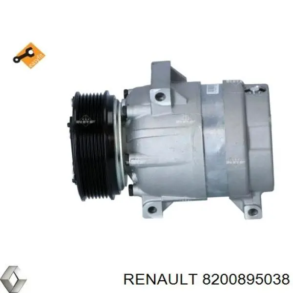 Sprężarka klimatyzacji Renault (RVI) 8200895038 cena, od 192,39 USD
