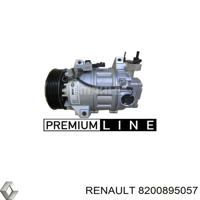 8200895057 Renault (RVI) Sprężarka klimatyzacji