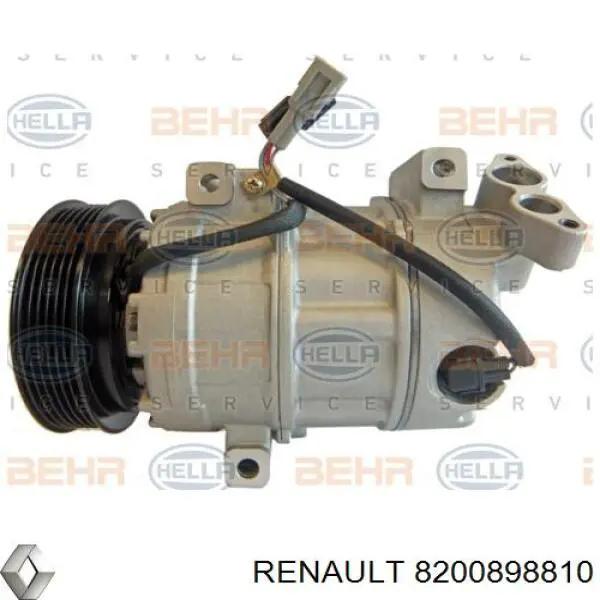 Sprężarka klimatyzacji Renault (RVI) 8200898810 cena, od 368,85 USD