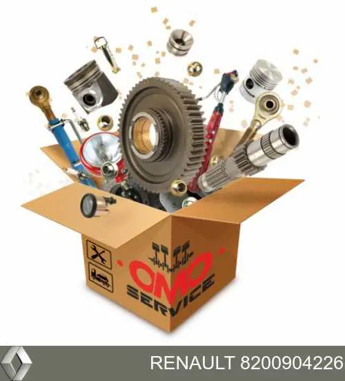 Do koszyka 8200904226 Renault (RVI) Podpora łożyska podwieszanego półosi przedniej