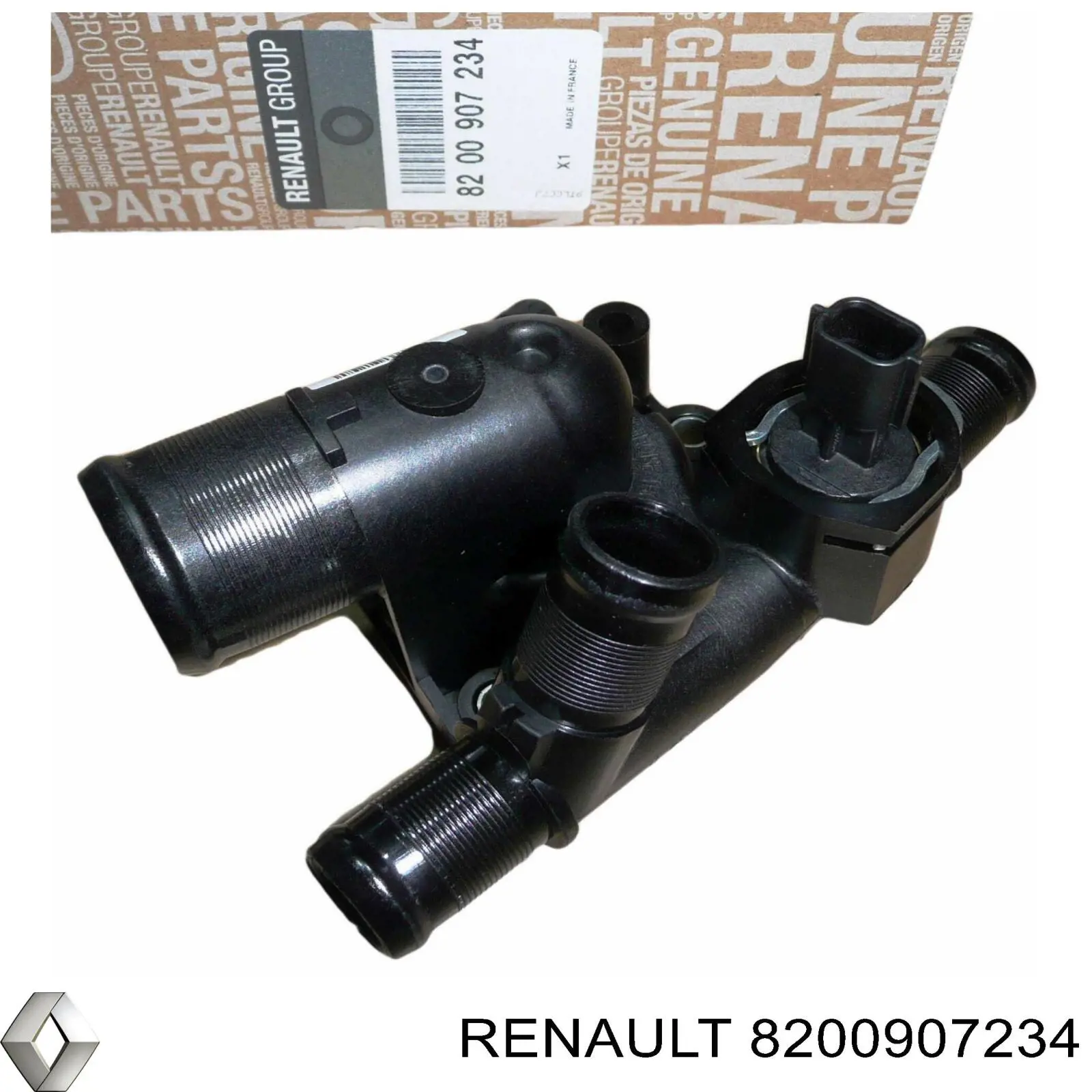 Do koszyka 8200907234 Renault (RVI) Obudowa termostatu
