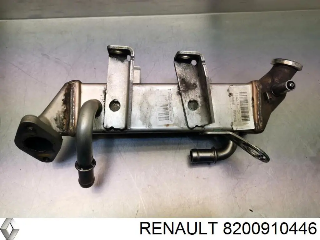 Chłodnica układu recyrkulacji spalin EGR Renault (RVI) 8200910446 cena, od 222,33 USD