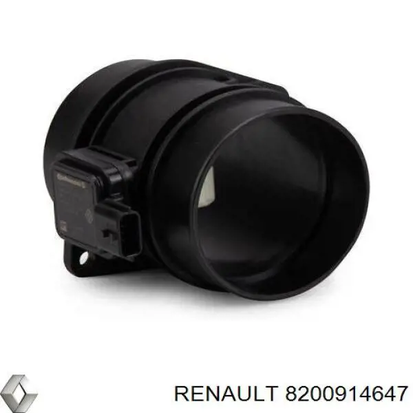 8200914647 Renault (RVI) Czujnik przepływu powietrza, przepływomierz powietrza M.A.F.