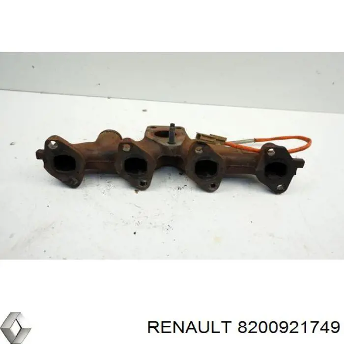 Czujnik temperatury spalin, przed turbiną Renault (RVI) 8200921749