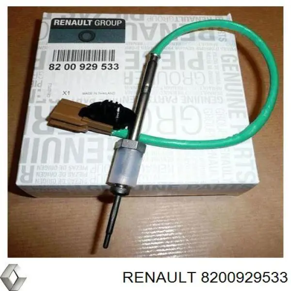 Czujnik temperatury spalin, przed turbiną Renault (RVI) 8200929533 cena, od 85,72 USD