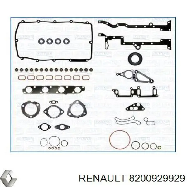 Do koszyka 8200929929 Renault (RVI) Uszczelka głowicy cylindrów