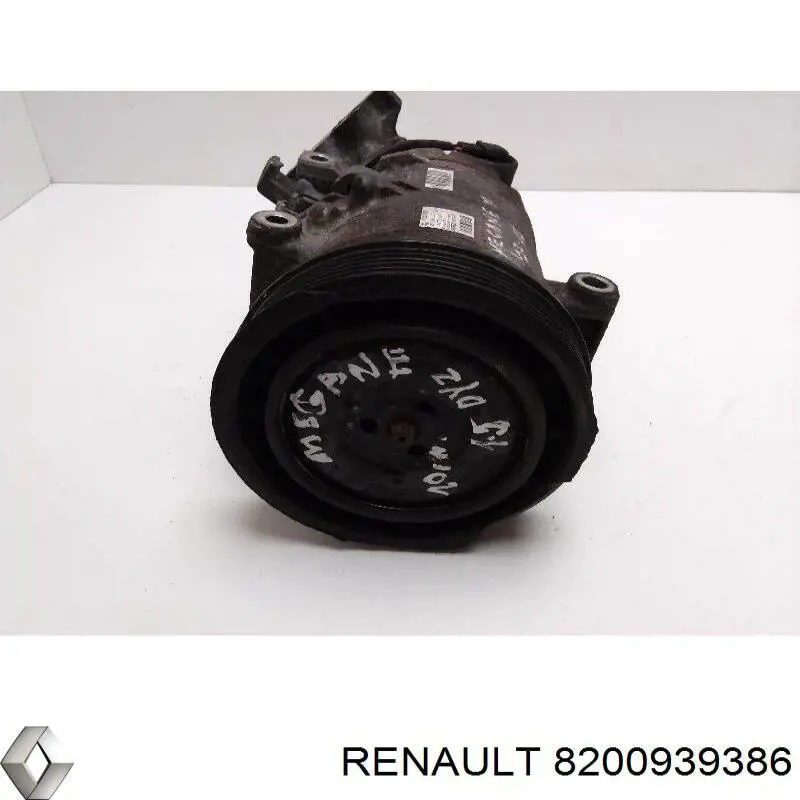 Sprężarka klimatyzacji Renault (RVI) 8200939386 cena, od 314,87 USD