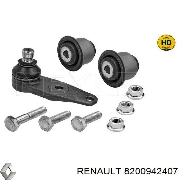 Do koszyka 8200942407 Renault (RVI) Wahacz zawieszenia przedniego dolny lewy