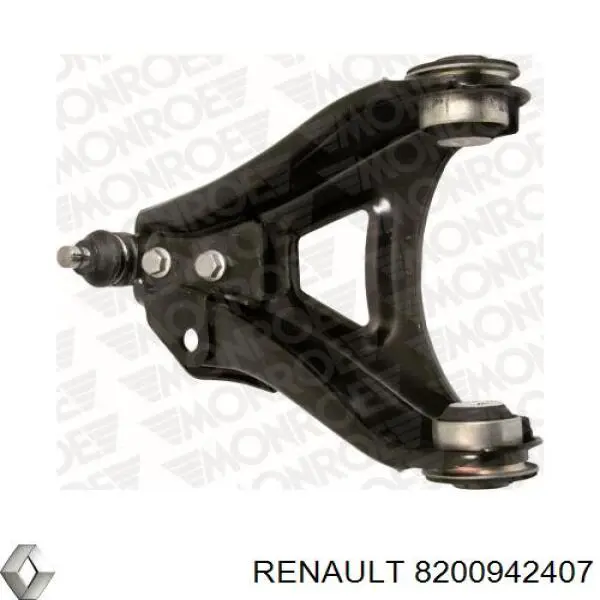 Wahacz zawieszenia przedniego dolny lewy Renault (RVI) 8200942407 cena, od 45,97 USD