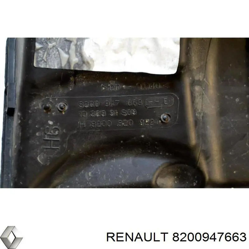 Obudowa filtra powietrza Renault Fluence hatchback (B3) (2010 - 2026) cena, od 56,41 USD