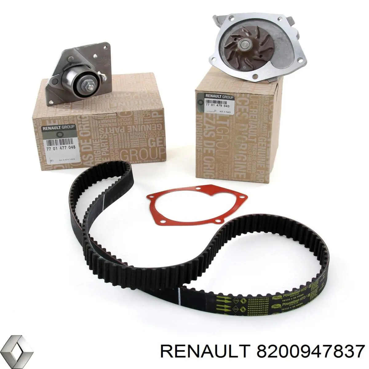 Rolka prowadząca, kierunkowa paska napędowego Renault (RVI) 8200947837 cena, od 14,05 USD