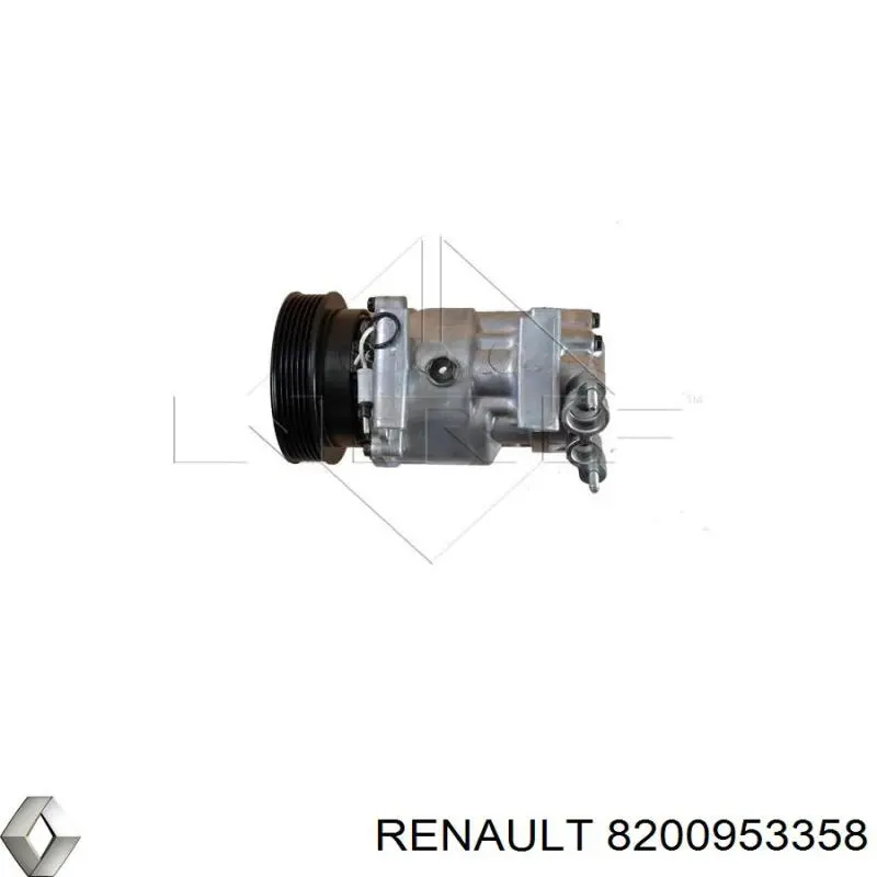8200953358 Renault (RVI) Sprężarka klimatyzacji
