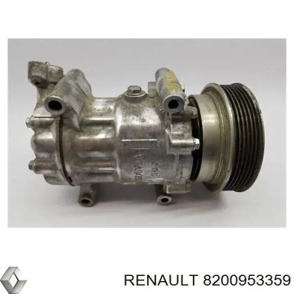 Sprężarka klimatyzacji 8200953359 Renault (RVI)