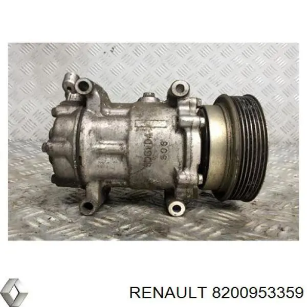 Sprężarka klimatyzacji Renault (RVI) 8200953359 cena, od 89,77 USD