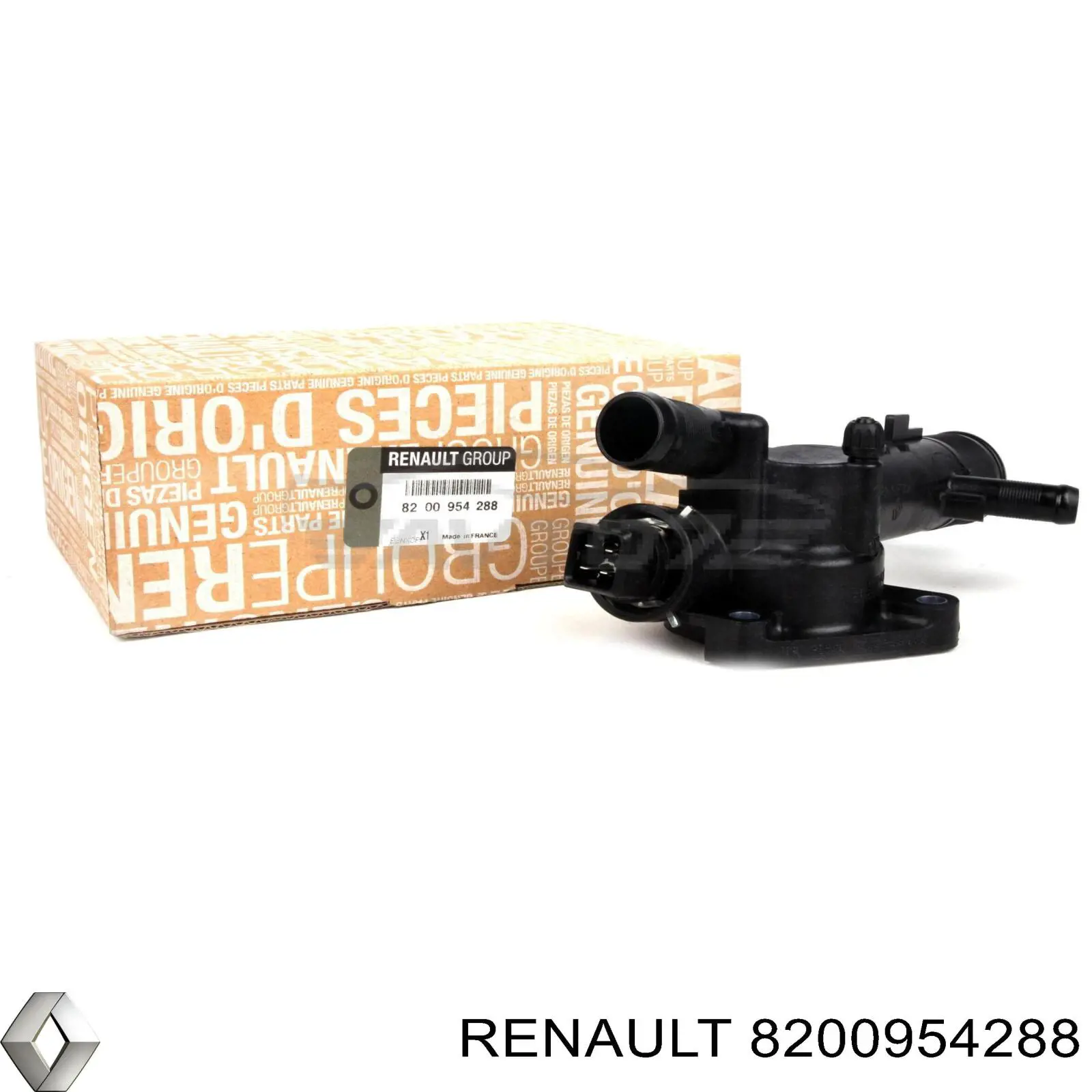 Do koszyka 8200954288 Renault (RVI) Termostat