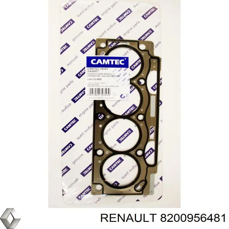 8200956481 Renault (RVI) Uszczelka głowicy cylindrów