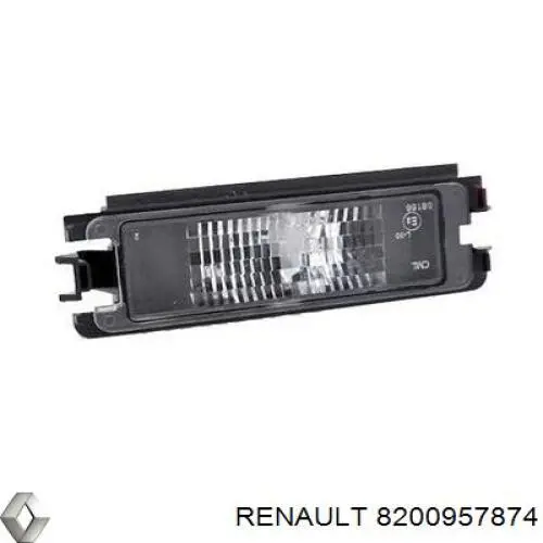 8200957874 Renault (RVI) Lampa oświetlenia tylnej tablicy rejestracyjnej