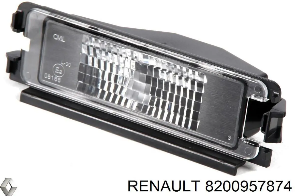 Do koszyka 8200957874 Renault (RVI) Lampa oświetlenia tylnej tablicy rejestracyjnej