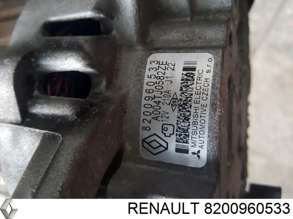 Alternator Renault (RVI) 8200960533 cena, od 147,37 USD