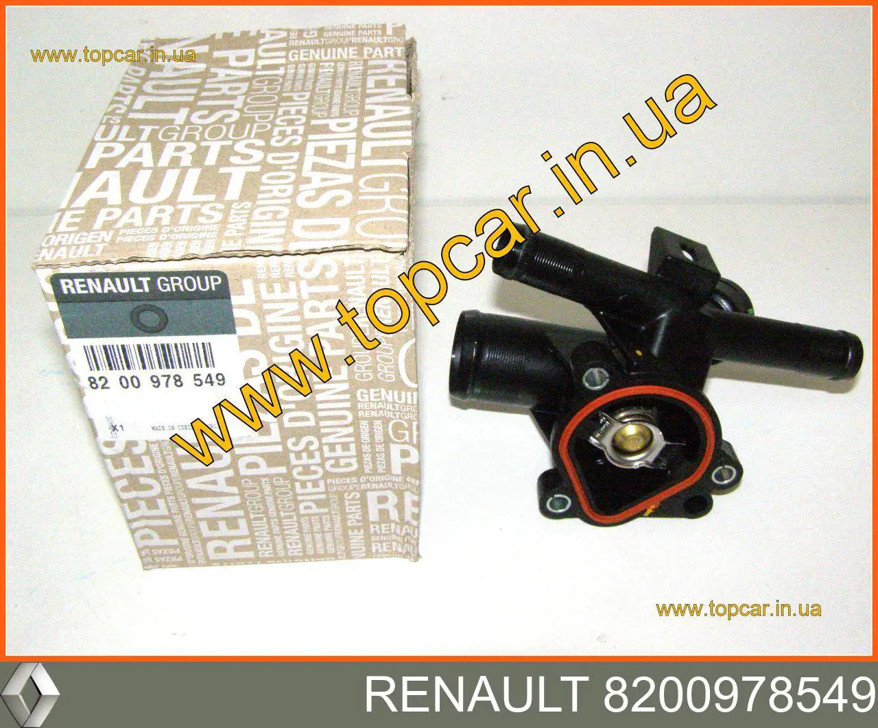 Do koszyka 8200978549 Renault (RVI) Termostat