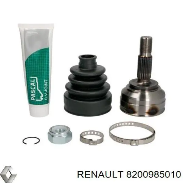 Półoś napędowa przednia lewa Renault (RVI) 8200985010 cena, od 83,43 USD