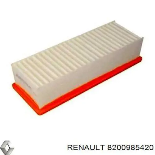 Filtr powietrza 8200985420 Renault (RVI)