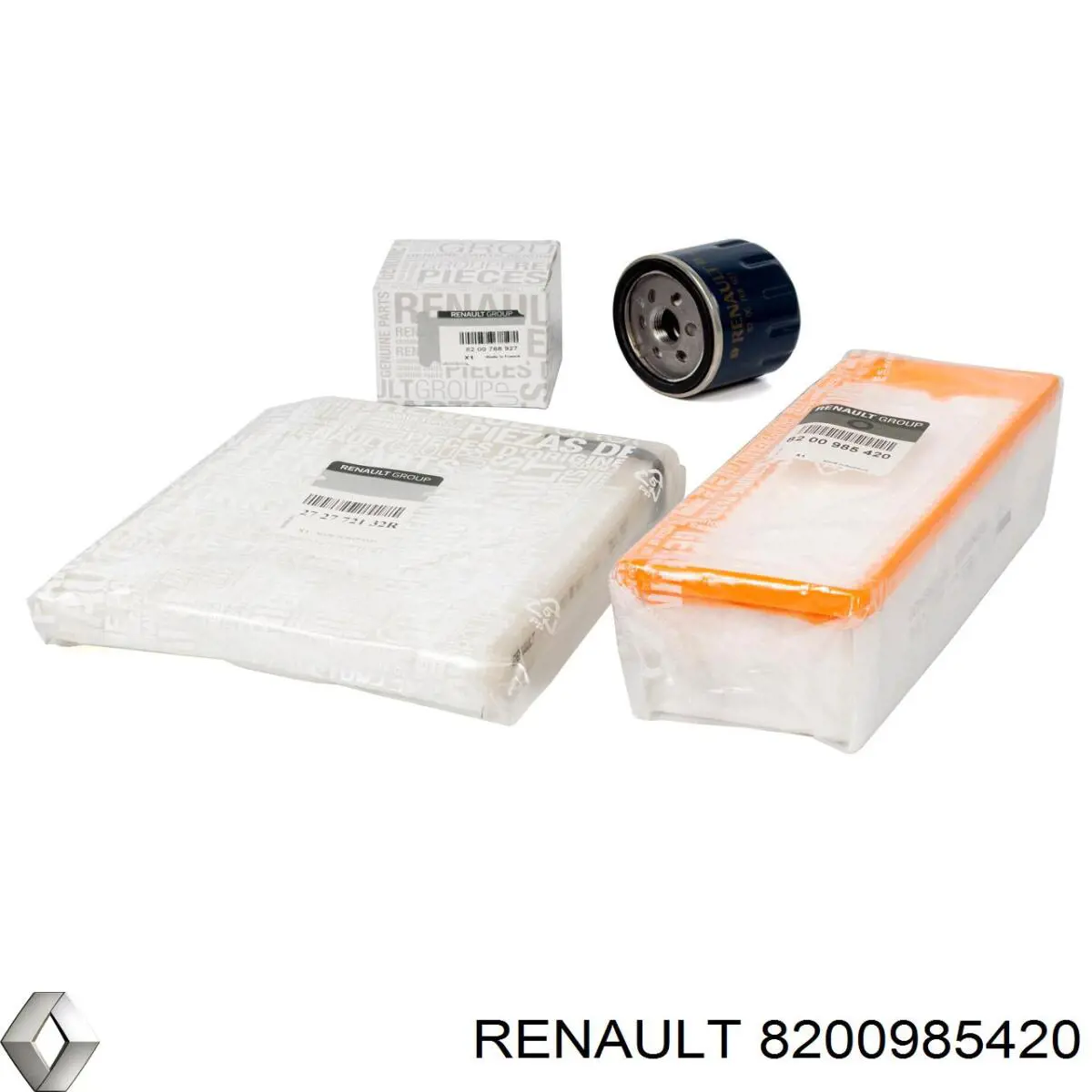 Filtr powietrza Renault (RVI) 8200985420