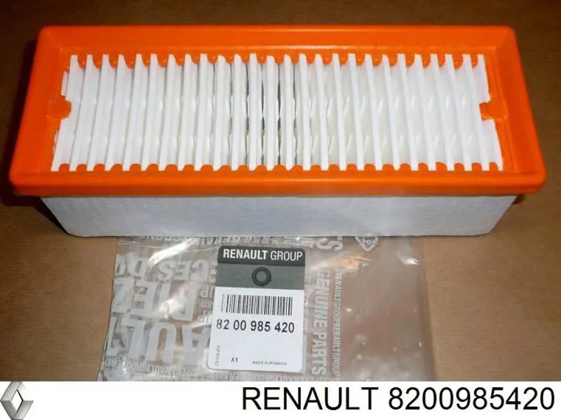 Filtr powietrza Renault (RVI) 8200985420 cena, od 10,19 USD