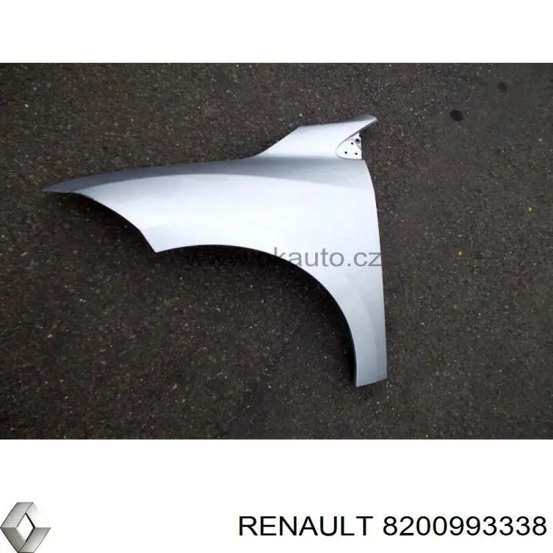 Błotnik przedni lewy Renault (RVI) 8200993338 cena, od 78,19 USD