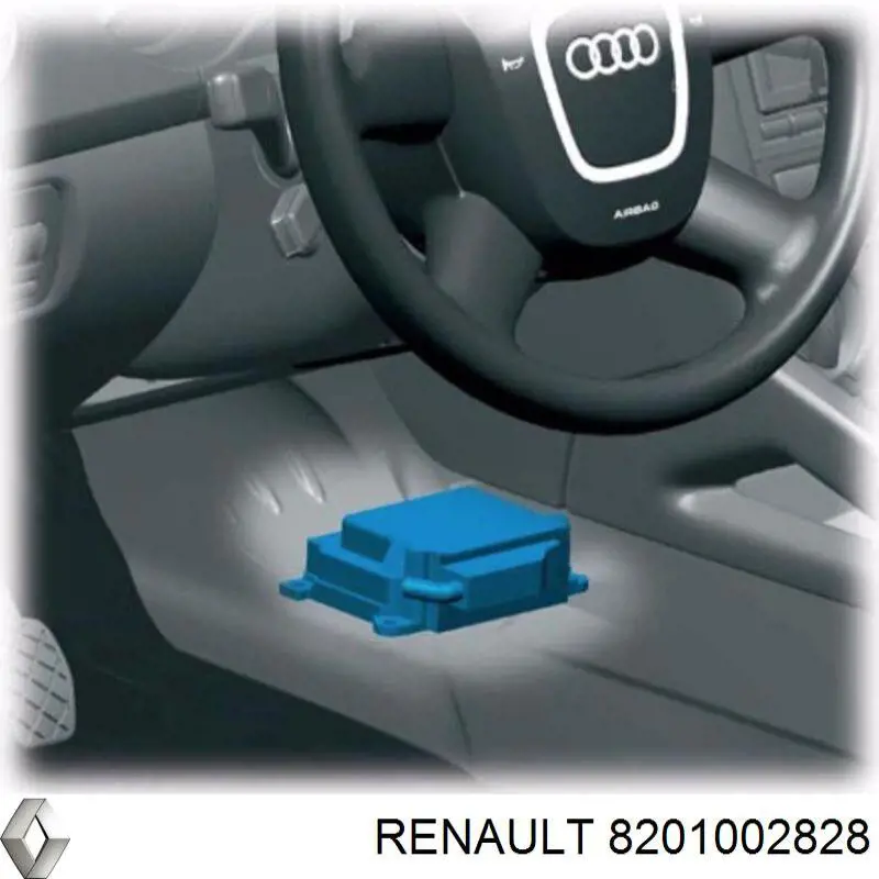 8201002828 Renault (RVI) Sterownik poduszki bezpieczeństwa