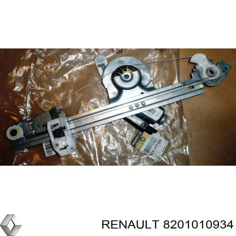 8201010934 Renault (RVI) Mechanizm podnoszenia szyby drzwi tylnych prawych