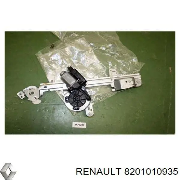 Mechanizm podnoszenia szyby drzwi tylnych lewych Renault (RVI) 8201010935 cena, od 51,45 USD