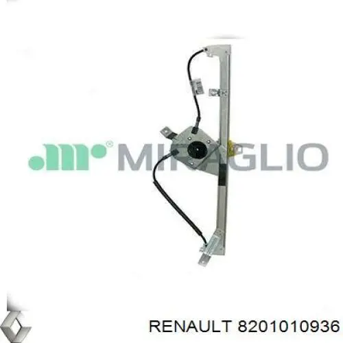 8201010936 Renault (RVI) Mechanizm podnoszenia szyby drzwi przednich prawych