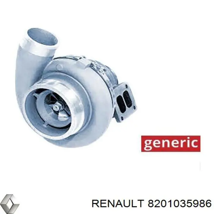 8201035986 Renault (RVI) Turbina