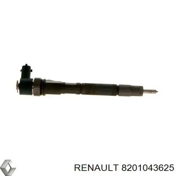 Wtryskiwacz paliwa Renault (RVI) 8201043625