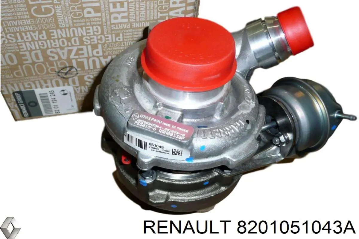 Turbina Renault (RVI) 8201051043C cena, od 63,15 USD