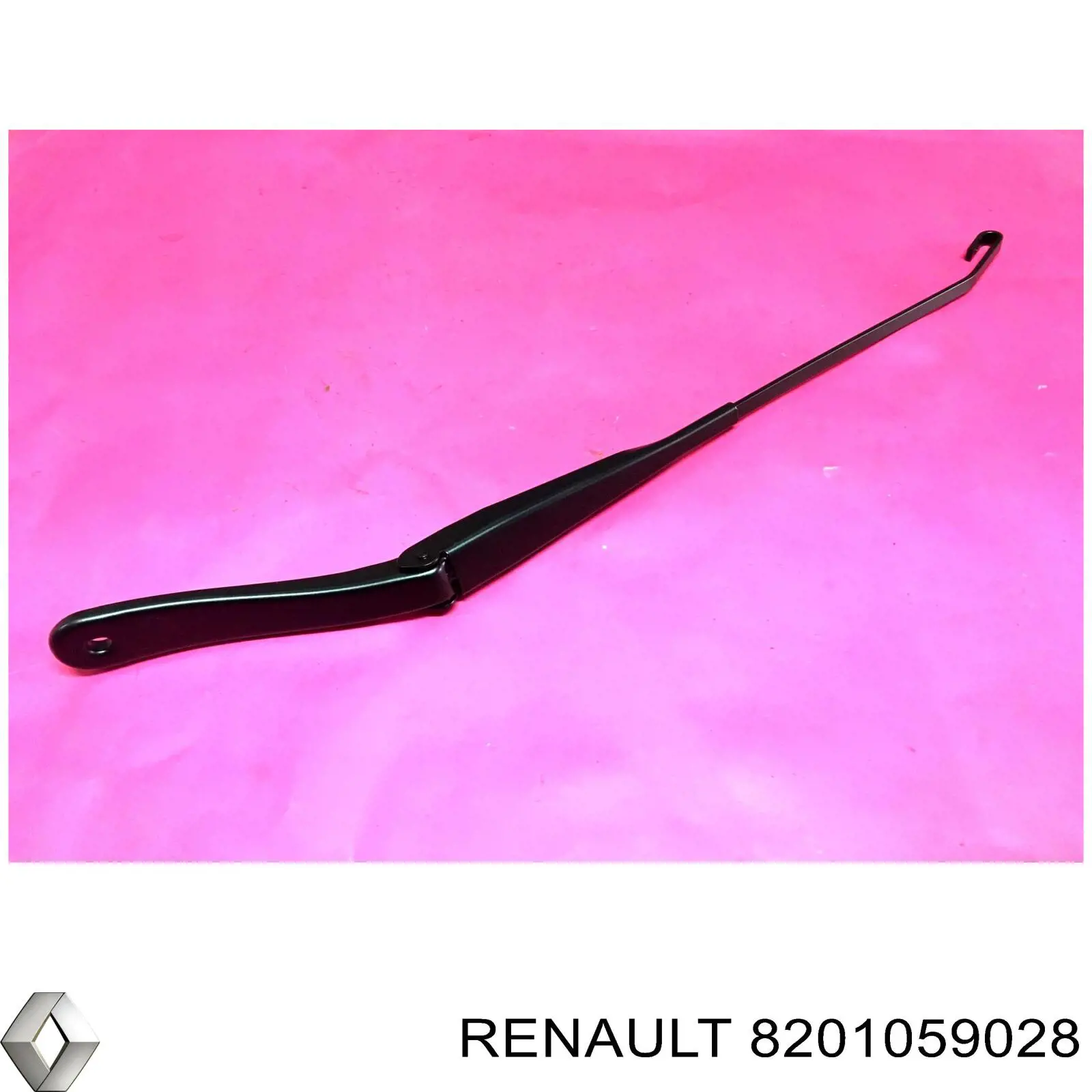 Ramię wycieraczki szyby przedniej do Renault DUSTER I HS